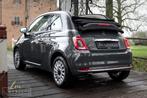 Fiat 500C 1.2 Lounge 2018 GRIJS | Cabrio | Airco | Benzine |, Gebruikt, 4 cilinders, Cabriolet, 4 stoelen