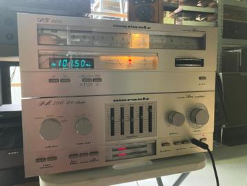 Marantz PM-500 en ST-400 stereoset geserviced met garantie beschikbaar voor biedingen