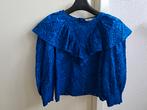 Kobaltblauwe top/blouse van 'ZARA' in maat S, Kleding | Dames, Ophalen, Blauw, Zara, Zo goed als nieuw