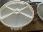 Tupperware, Huis en Inrichting, Keuken | Tupperware, Ophalen of Verzenden, Zo goed als nieuw, Wit, Schaal