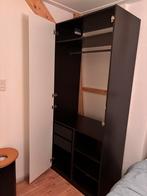 Ikea pax kast 100x236 donkerbruin, Ophalen, Gebruikt, 200 cm of meer, 50 tot 100 cm