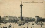 (376-158-001) Paris Place de la Bastille, Verzenden, Frankrijk