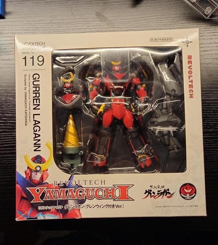 Gurren Lagann Amazing yamaguchi revoltech figure, Verzamelen, Poppetjes en Figuurtjes, Zo goed als nieuw, Ophalen of Verzenden