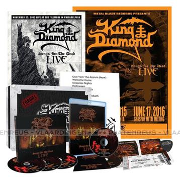 CD Box King Diamond Songs For The Dead LMTD Edition Nieuw  beschikbaar voor biedingen