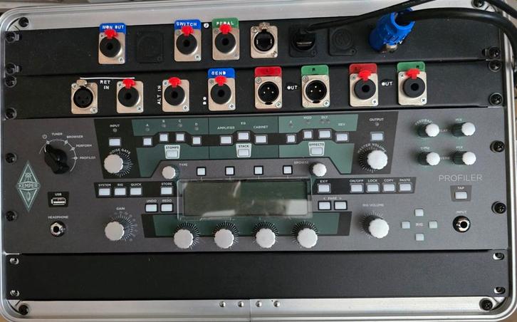 Kemper Profiler rack in rack kist inclusief bekabeling., Audio, Tv en Foto, Overige Audio, Tv en Foto, Zo goed als nieuw, Ophalen of Verzenden