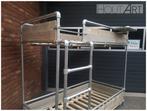 STAPELBED VAN STEIGERHOUT MET STEIGERBUIS!, Kinderen en Baby's, Kinderkamer | Stapelbedden en Hoogslapers, Info@hout-art.nl, Nieuw
