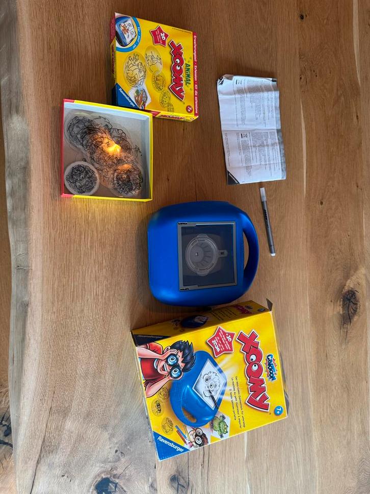 Xoomy Tekentafel + Animal Uitbreidingsset, Kinderen en Baby's, Speelgoed | Educatief en Creatief, Gebruikt, Knutselen, Met licht