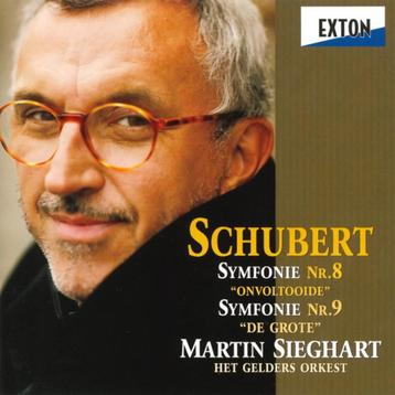 SCHUBERT Symfonie nr. 8 & 9 CD SIEGHART EXTON GELDERS ORK. beschikbaar voor biedingen