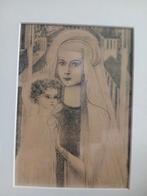Jan Toorop 'Madonna met kind' 1923, Antiek en Kunst, Kunst | Etsen en Gravures, Ophalen of Verzenden