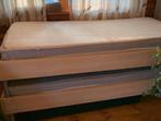 1-persoons bed, Huis en Inrichting, Slaapkamer | Bedden, Ophalen, 90 cm, Eenpersoons, Bruin