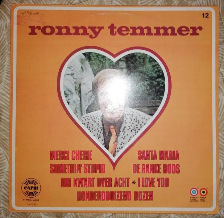 Ronny Temmer - Veel liefs van..., Cd's en Dvd's, Vinyl | Overige Vinyl, Gebruikt, 12 inch, Verzenden