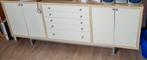 Dressoir, 5 laden, 2 kastjes, wit/ berken, Huis en Inrichting, Ophalen, Zo goed als nieuw, 25 tot 50 cm, 150 tot 200 cm