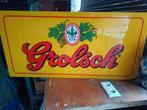 Grolsch Reclamebord/lichtbak, Verzamelen, Ophalen, Gebruikt, Lichtbak of (neon) lamp
