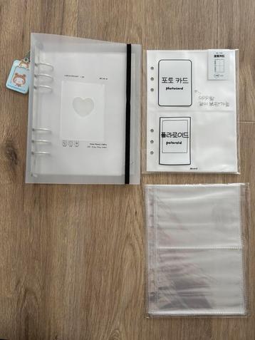 kpop a5 binder + 4 / 2 pocket pages NEW cinnamoroll keychain beschikbaar voor biedingen
