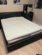 GRATIS! Tweepersoonsbed 180x200 met lattenbodem, matrassen, Ophalen, Gebruikt, Tweepersoons, 180 cm