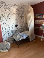 Baby ledikant, Zo goed als nieuw, Metaal, Eenpersoons, 70 cm of minder