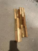 Houten wand panelen nieuw in doos, Doe-het-zelf en Verbouw, Platen en Panelen, Ophalen, Nieuw, Overige materialen, Minder dan 20 mm
