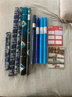 Kaftpapier Blauw + Print & Etiketten, Ophalen of Verzenden, Nieuw, Papier, Schets- of Tekenboek