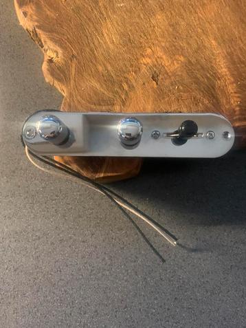 Telecaster loaded Control Plaat “ Drop In Ready” Big Pots beschikbaar voor biedingen