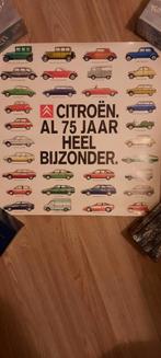 Citroën 75 Jaar Jubileum Poster, 50 tot 75 cm, Ophalen of Verzenden, Zo goed als nieuw, Foto of Poster
