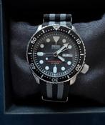 Seiko SKX007J Full-set, Sieraden, Tassen en Uiterlijk, Horloges | Heren, Seiko, Staal, Polshorloge, Overige materialen