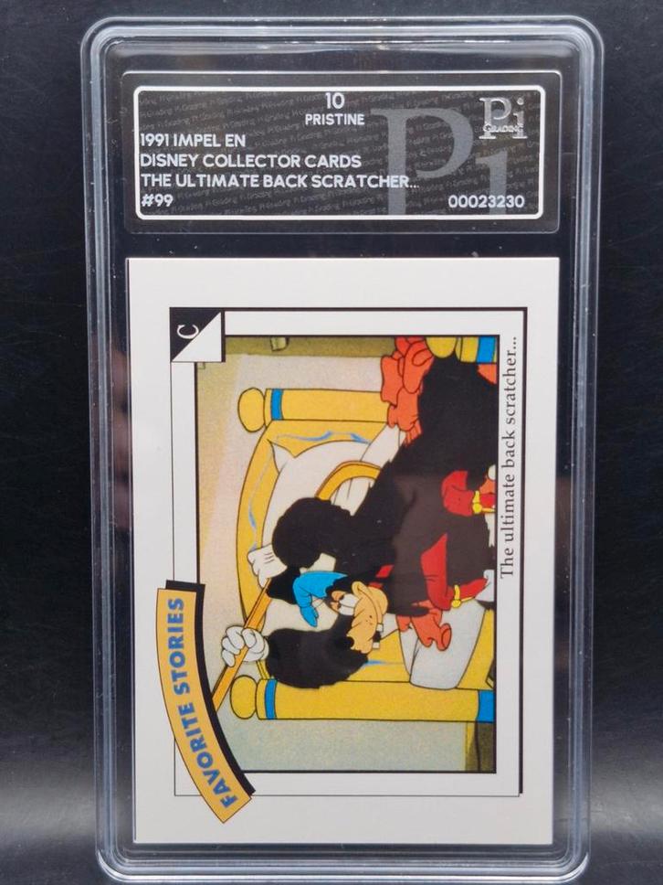 1999 impel en Disney the ultimate back goofy #99 PI 10, Verzamelen, Disney, Zo goed als nieuw, Overige figuren, Verzenden