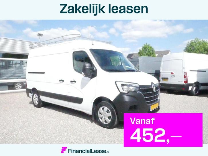 Renault Master 2.3 dCi 150PK L2H2 AC Imperial ladder inricht, Auto's, Bestelauto's, Bedrijf, Lease, Financial lease, ABS, Achteruitrijcamera