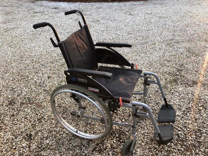 Rolstoel opvouwbaar - Excel G-Eco, Diversen, Rolstoelen, Gebruikt, Handbewogen rolstoel, Inklapbaar, Ophalen