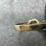 Gouden Ring | 14k | 1,65g | slagring | mt 17,75 | 385780, Gebruikt, Ophalen of Verzenden, 17 tot 18, Dame