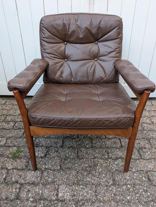 G-Möbel Nassjo Stoel Vintage Design Fauteuil Jaren 60, Huis en Inrichting, Fauteuils, Zo goed als nieuw, 75 tot 100 cm, Ophalen of Verzenden