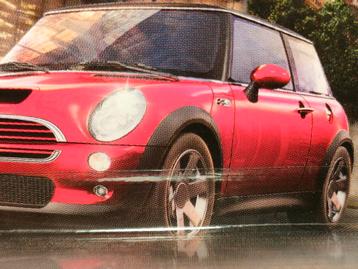 2003 Mini Cooper S rood Match Box 1:64 beschikbaar voor biedingen