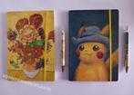 NIEUW! Pokémon x Van Gogh notebook + pen Pikachu of Sunflora, Verzenden, Nieuw, Overige typen