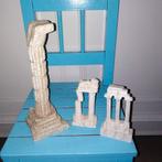 Romeinse en Griekse decoratie pilaartjes, Verzamelen, Beelden en Beeldjes, Ophalen, Gebruikt, Overige typen