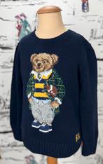 Ralph Lauren navy trui met beer maat 6, Verzenden, Trui of Vest, Zo goed als nieuw, Ralph Lauren
