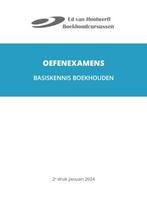 Oefenexamens Basiskennis Boekhouden (BKB), Boeken, Ed van Hoolwerff, Verzenden, Nieuw, MBO