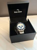 Mats meier Herenhorloge splinternieuw, Overige merken, Staal, Staal, Polshorloge