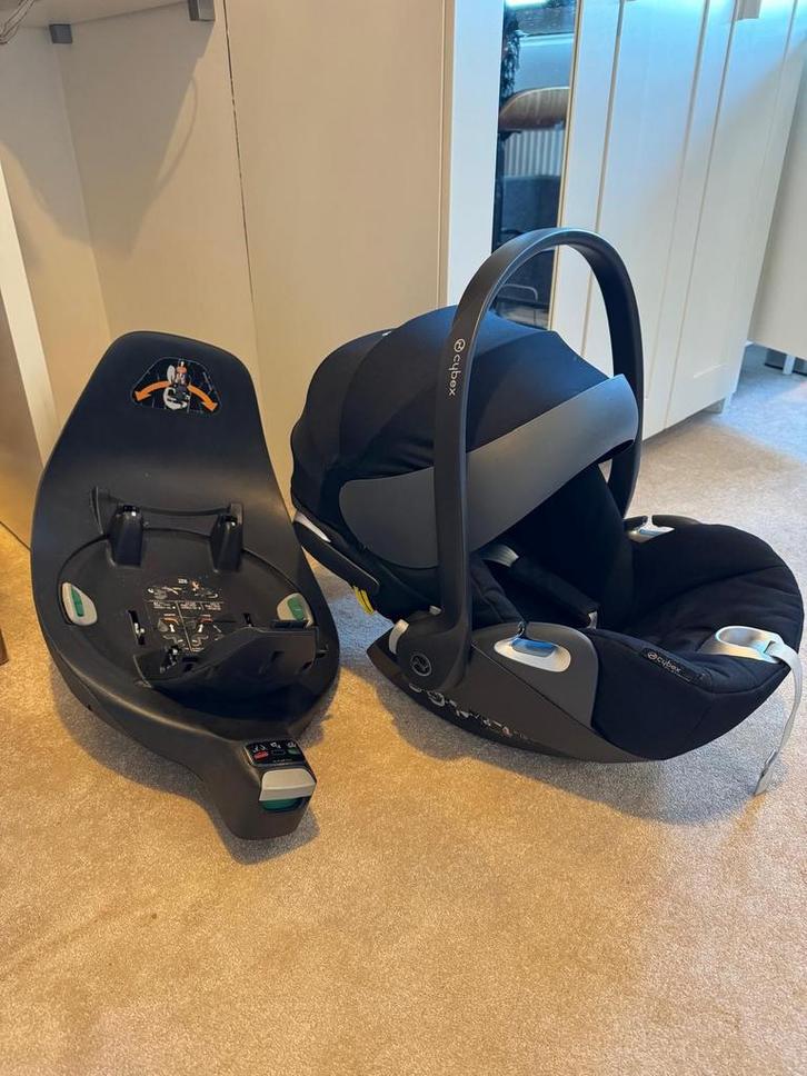 Cybex Cloud Z i-Size Autostoel + Base Z, Kinderen en Baby's, Autostoeltjes, Zo goed als nieuw, 0 t/m 13 kg, Isofix, Verstelbare rugleuning
