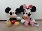 Mickey en Minnie Mouse van pluche/ knuffels; NIEUW!, Ophalen of Verzenden, Mickey Mouse, Nieuw, Knuffel