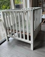 Wit Houten TWF Timo Box + Koeka Boxkleed, Ophalen, Gebruikt, Vierkant, Boxkleed