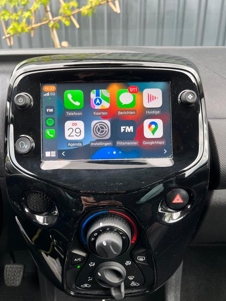 Toyota Aygo | Citroen C1 | Peugeot 108 APPLE CARPLAY Radio, Auto diversen, Autoradio's, Zo goed als nieuw, Ophalen of Verzenden