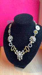 Prachtige gele OTAZU KETTING, Sieraden, Tassen en Uiterlijk, Kettingen, Ophalen of Verzenden, Zo goed als nieuw, Geel