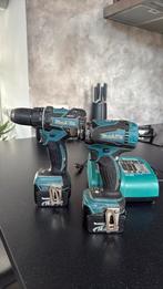 Makita slag/schroef accuset (DDF470, BTD134 14,4V), Ophalen of Verzenden, Zo goed als nieuw, 1200 watt of meer, 70 mm of meer