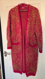 Te koop mooi lang vest van Kyra. Roze bruin, Kleding | Dames, Ophalen of Verzenden, Zo goed als nieuw, Maat 42/44 (L), Bruin