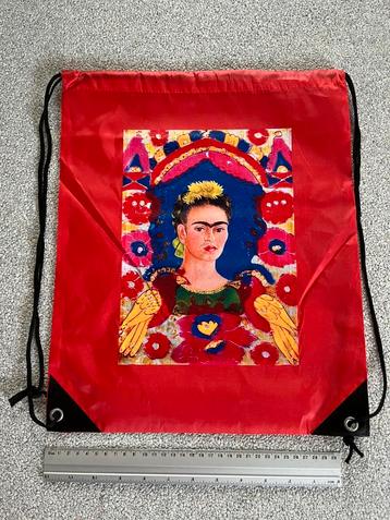*Uniek!* rugzak met afb. Frida Kahlo museo centre pompidou. beschikbaar voor biedingen