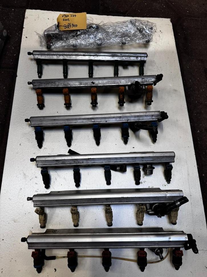 Volvo injectoren | Brandstofrials | brandstofregelaars, Auto-onderdelen, Brandstofsystemen, Volvo, Gebruikt, Ophalen of Verzenden