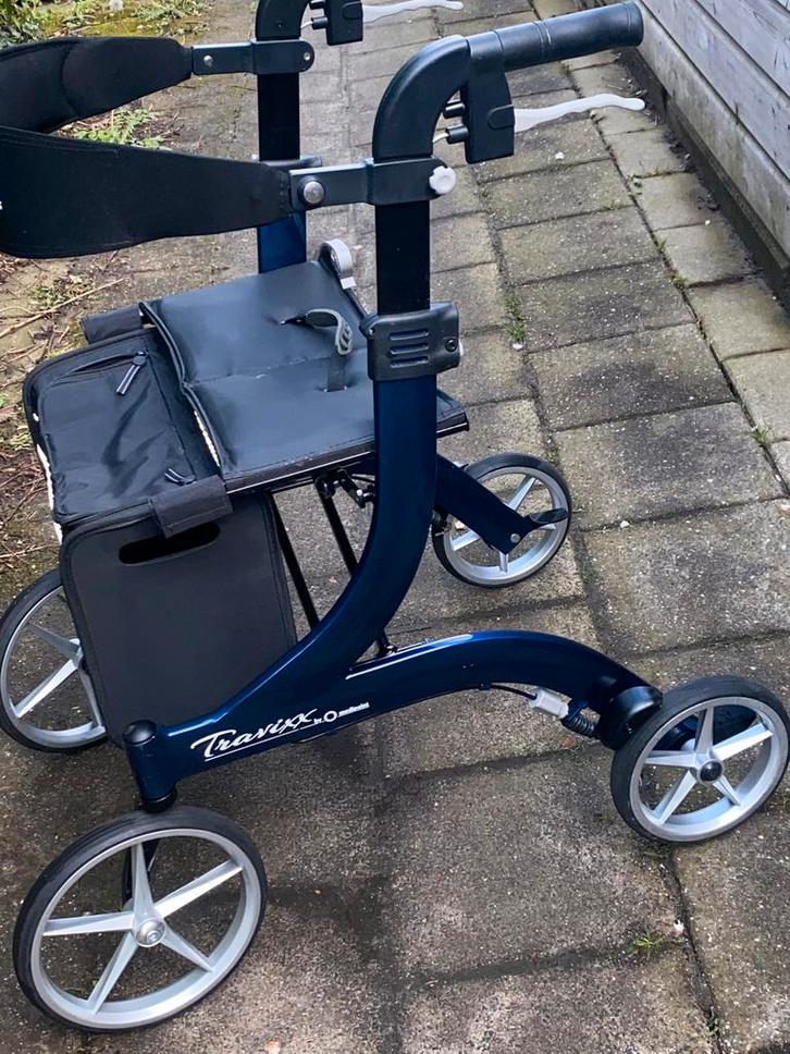 Rollator de luxe van travixx, Diversen, Rollators, Zo goed als nieuw, Lichtgewicht, Ophalen of Verzenden