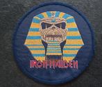 Iron Maiden official vintage 1984 Powerslave patch 367, Nieuw, Kleding, Verzenden