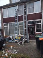 Dirks glazenwassersladder 3x13 en 3x14 sportafstand 35CM!!!, Doe-het-zelf en Verbouw, Ophalen of Verzenden, Overige typen, Minder dan 2 meter