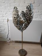 Metalen Kunstobject / kaarsen standaard - Abstracte Vorm, Ophalen, Gebruikt, Metaal, Abstract beeld