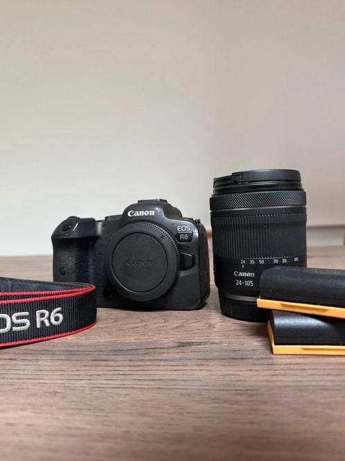 Canon EOS R6 + (Canon RF 24-105mm f/4-7.1 IS STM), Audio, Tv en Foto, Fotocamera's Digitaal, Zo goed als nieuw, Canon, Ophalen of Verzenden